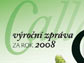 titulka V�ro�n� zpr�vy sdru�en� Calla za rok 2008